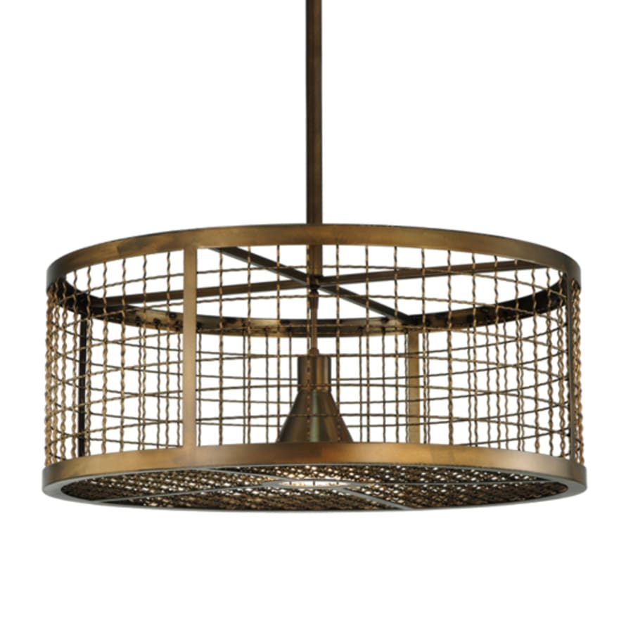 Meyda Tiffany Paloma Golpe 30" Wide Cage Pendant