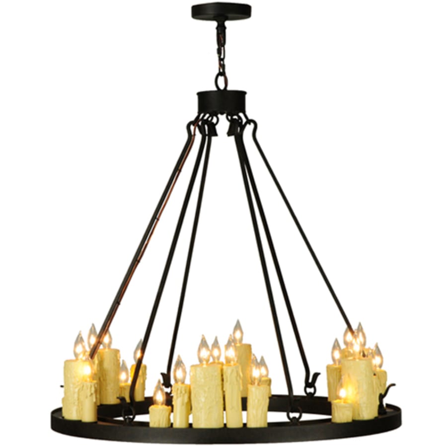 Meyda Tiffany Deina 24 Light 36" Wide Taper Candle Style Chandelier