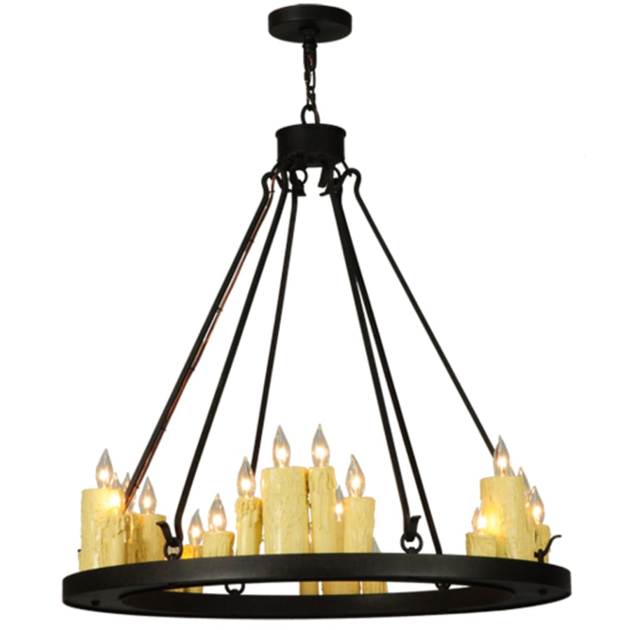 Meyda Tiffany Deina 24 Light 36" Wide Taper Candle Style Chandelier