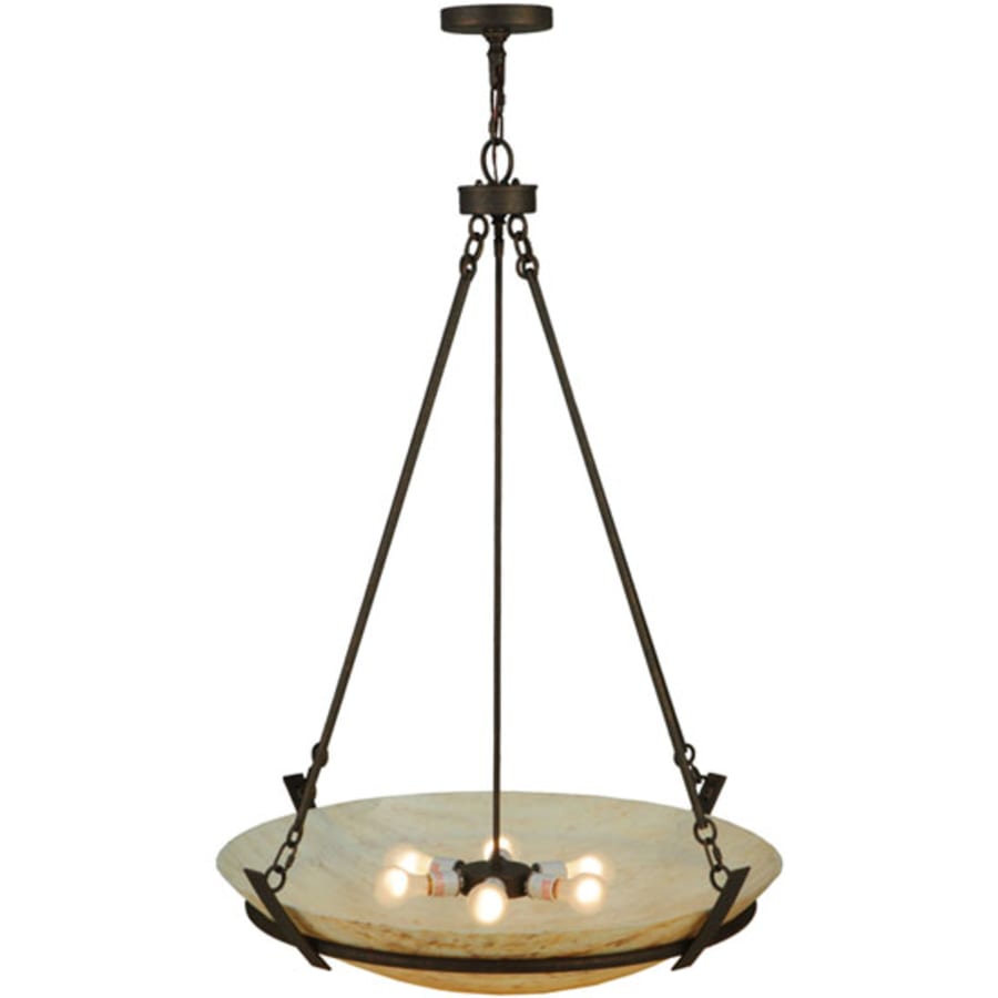 Meyda Tiffany Covina 6 Light 36" Wide Pendant