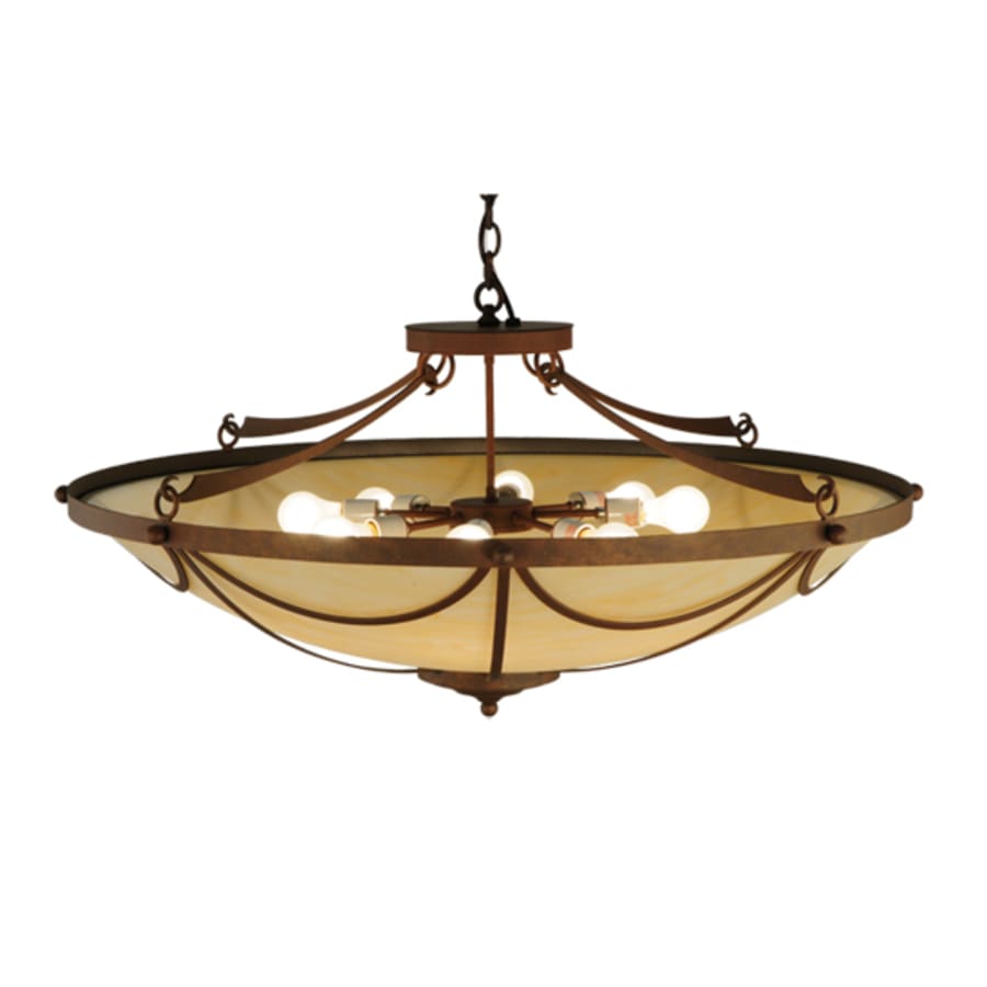 Meyda Tiffany Carousel 8 Light 42" Wide Pendant