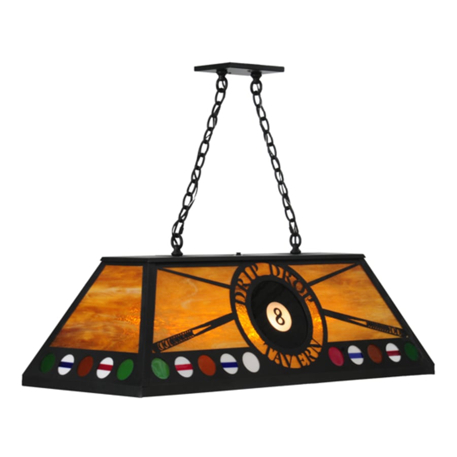 Meyda Tiffany Personalized 9 Light 39" Wide Billiard Linear Pendant