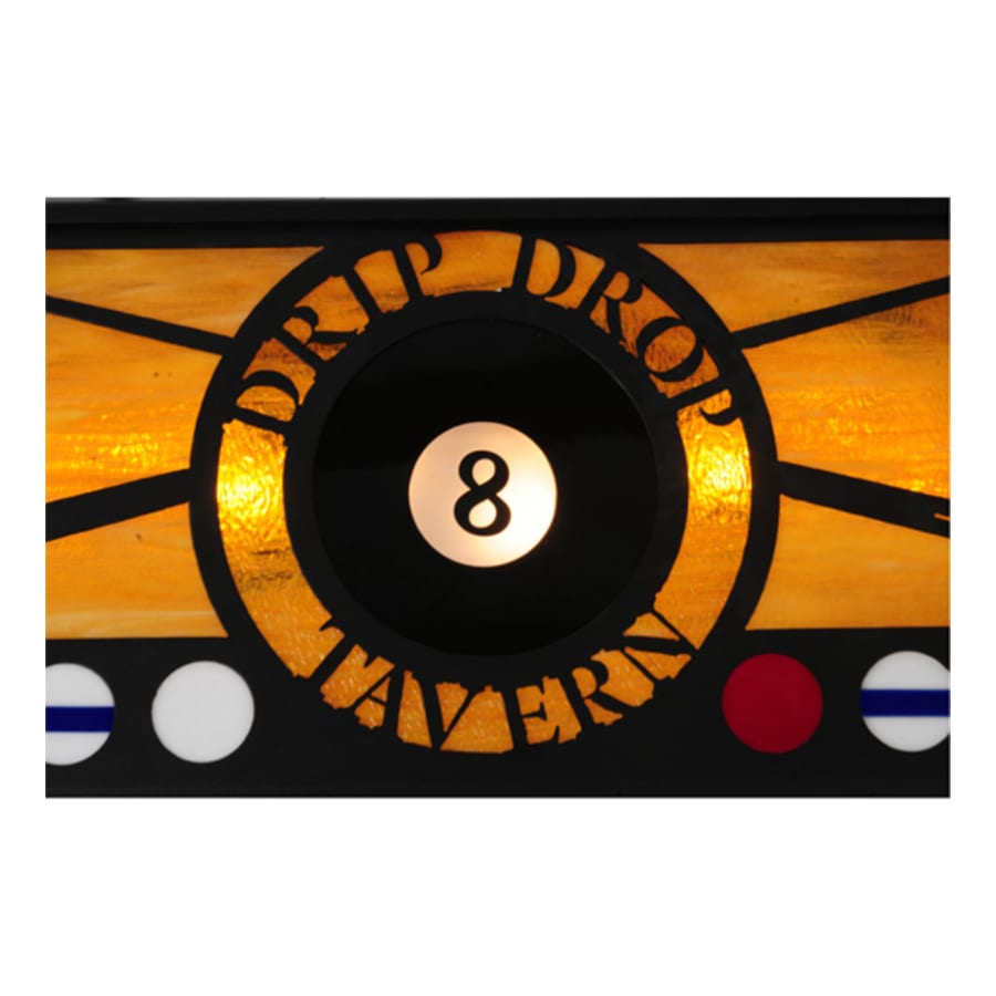 Meyda Tiffany Personalized 9 Light 39" Wide Billiard Linear Pendant