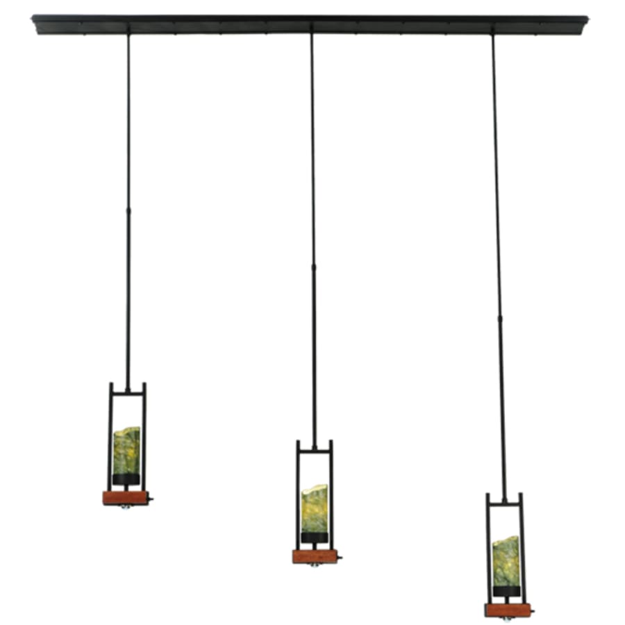 Meyda Tiffany Grand Terrace 3 Light 6" Wide Pillar Candle Multi Light Pendant