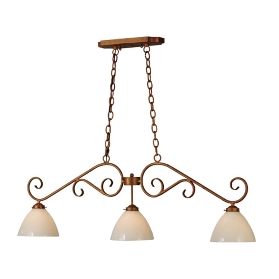 Meyda Tiffany Mona 3 Light 49" Wide Linear Pendant