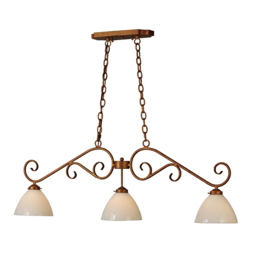 Meyda Tiffany Mona 3 Light 49" Wide Linear Pendant