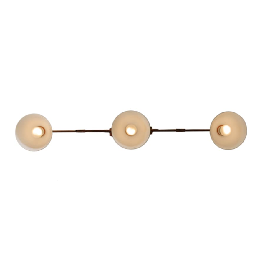 Meyda Tiffany Mona 3 Light 49" Wide Linear Pendant