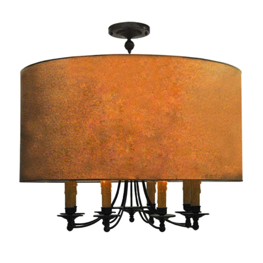 Meyda Tiffany Muirfield 8 Light 42" Wide Taper Candle Pendant