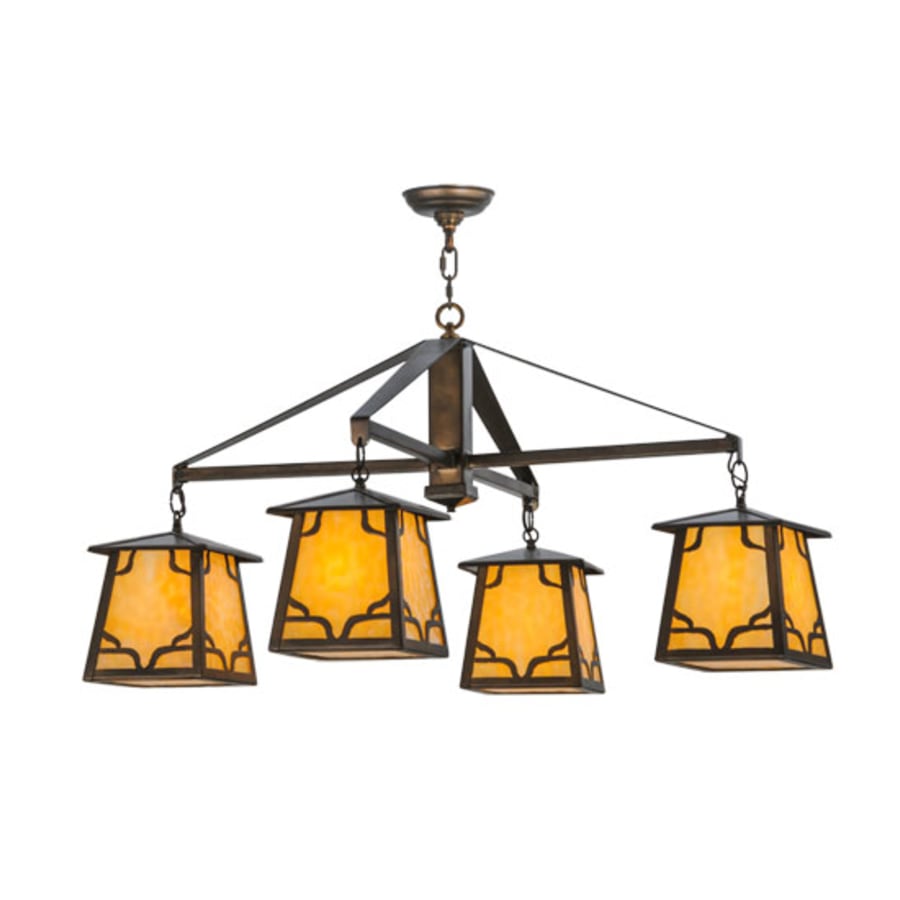 Meyda Tiffany Kirkpatrick 4 Light 41" Wide Chandelier