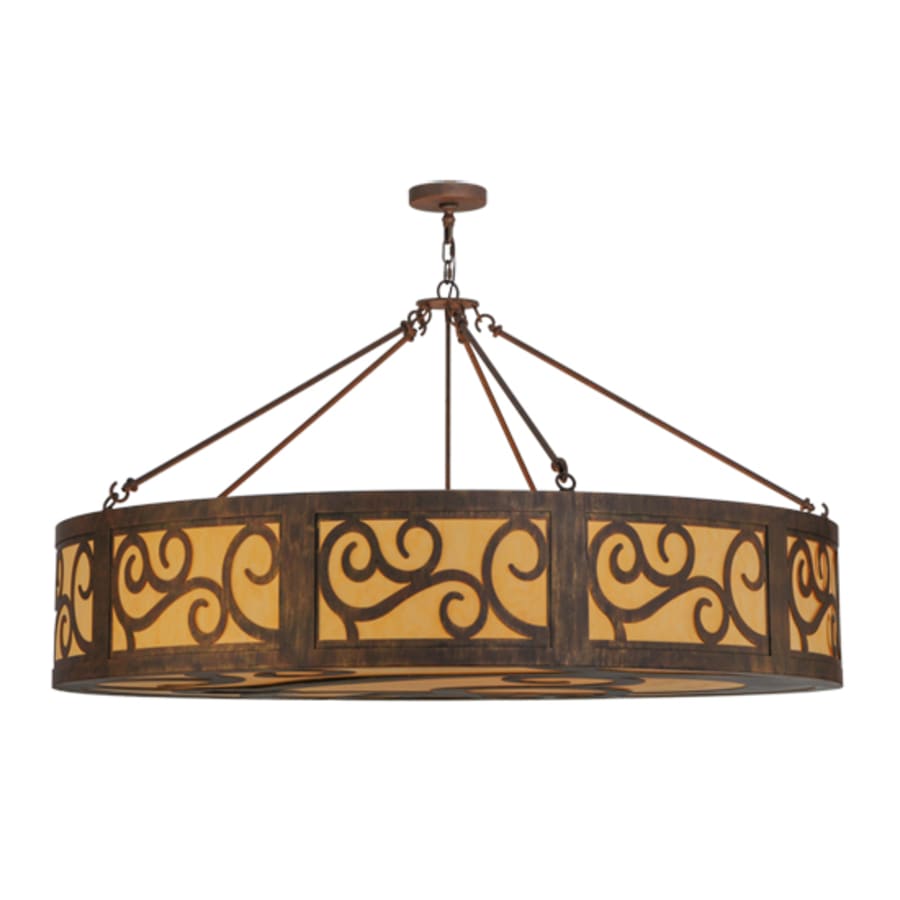 Meyda Tiffany Dean 12 Light 60" Wide Suspension Pendant