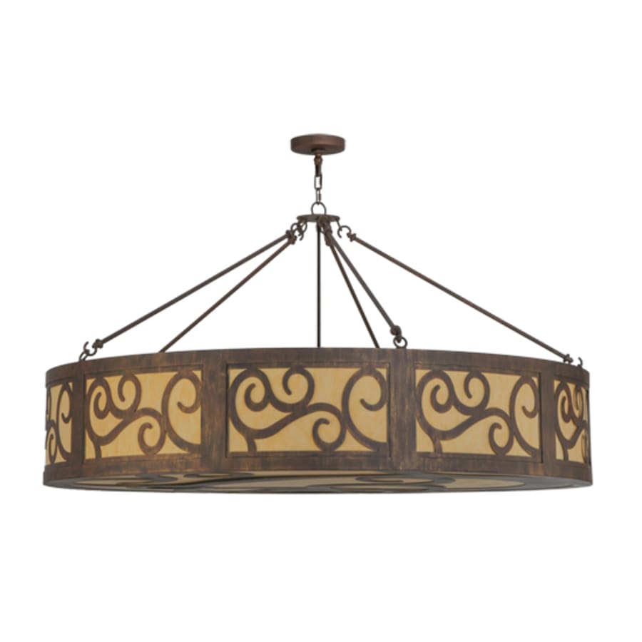 Meyda Tiffany Dean 12 Light 60" Wide Suspension Pendant