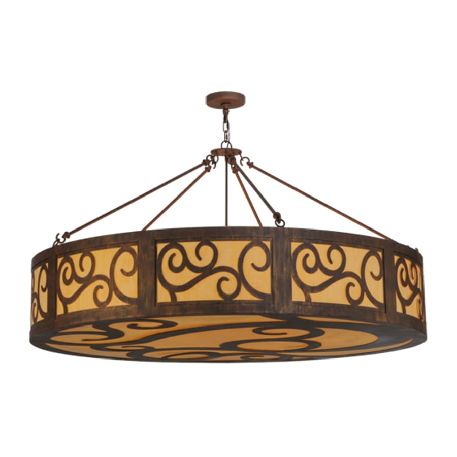 Meyda Tiffany Dean 12 Light 60" Wide Suspension Pendant
