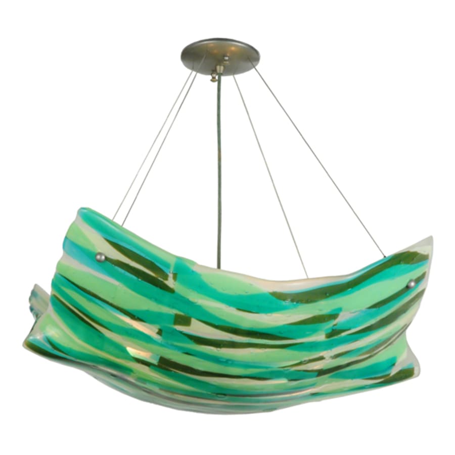 Meyda Tiffany La Spiaggia 4 Light 29" Wide Abstract Pendant