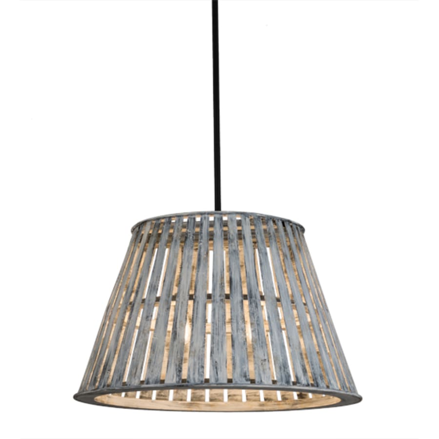 Meyda Tiffany Peach Basket 2 Light 31" Wide Wood Pendant