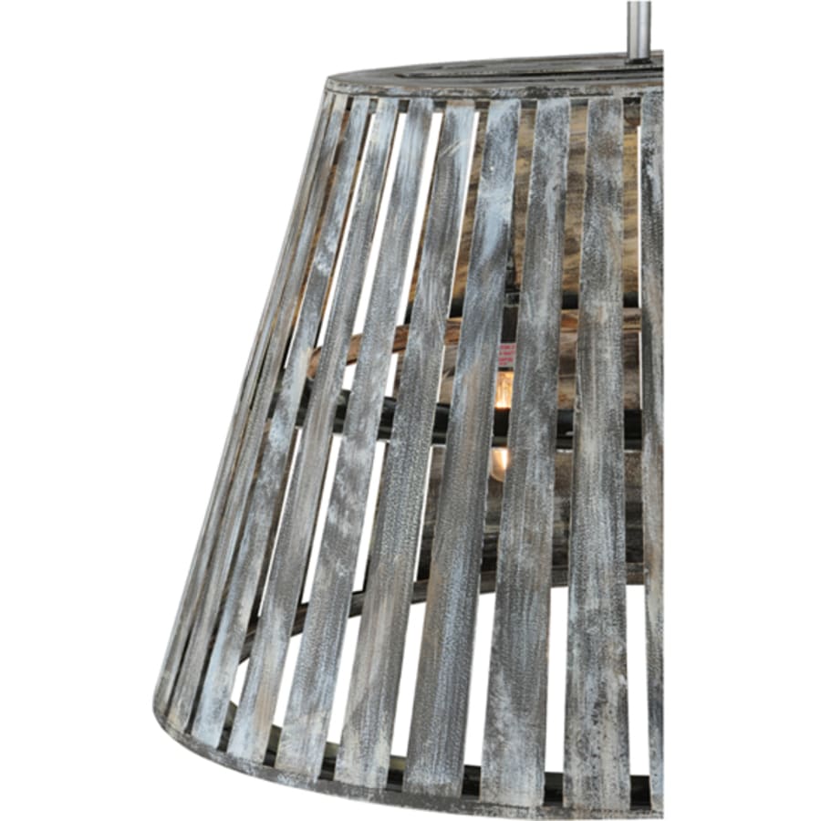 Meyda Tiffany Peach Basket 2 Light 31" Wide Wood Pendant