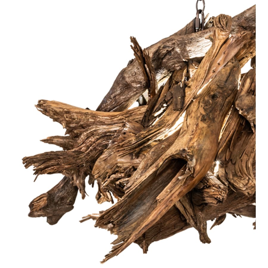 Meyda Tiffany Driftwood 38" Wide Abstract Pendant