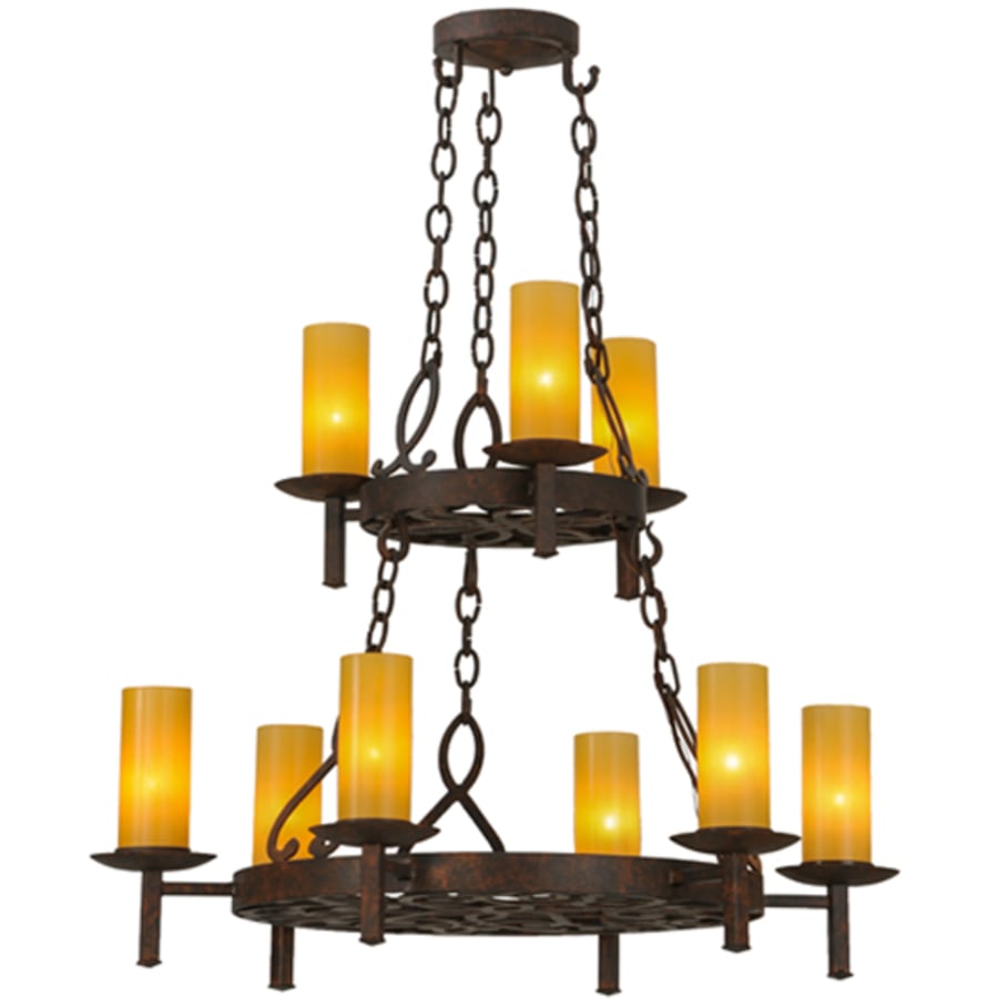 Meyda Tiffany Newcastle 9 Light 33" Wide Chandelier