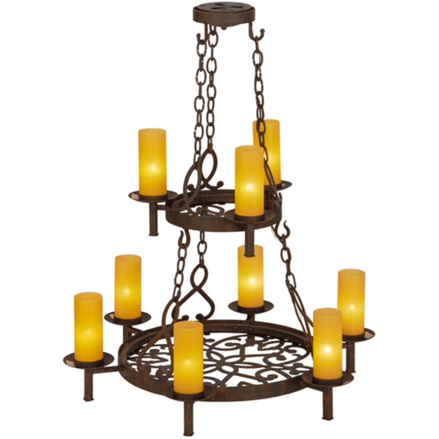 Meyda Tiffany Newcastle 9 Light 33" Wide Chandelier