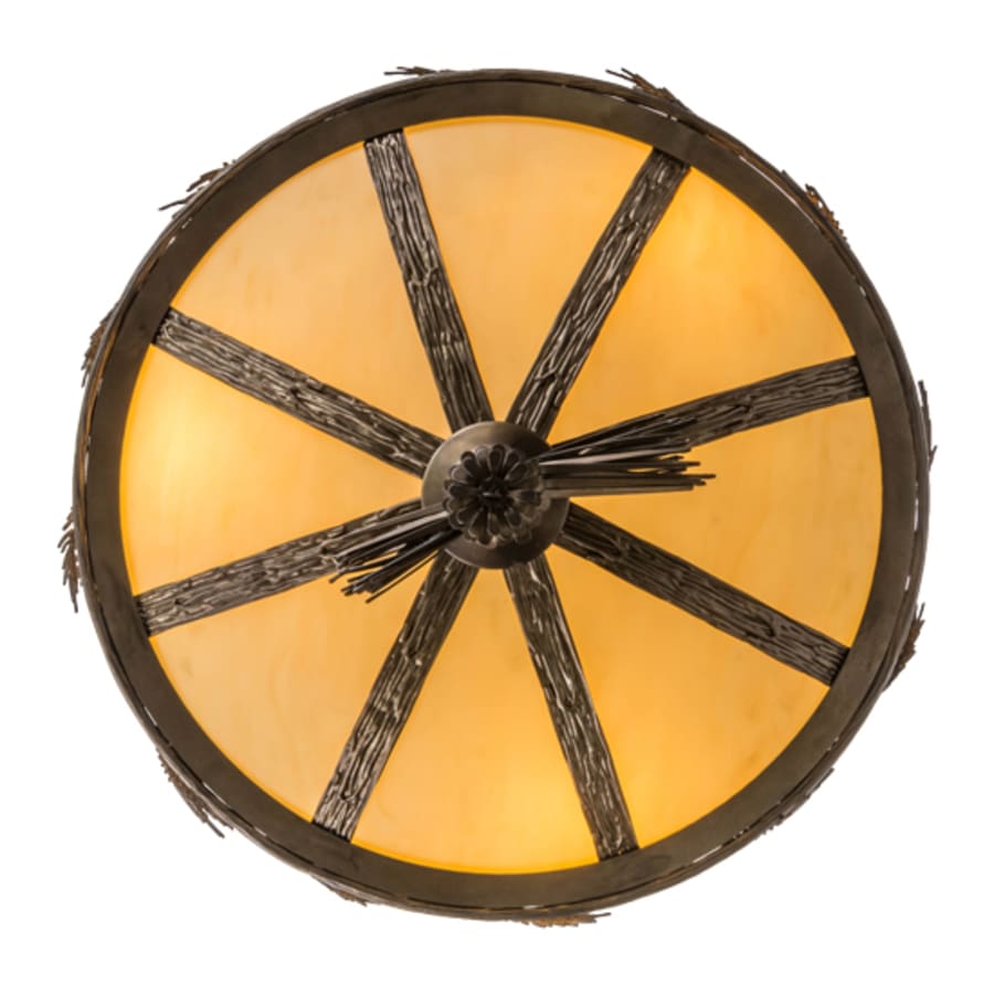 Meyda Tiffany Lone Pine 3 Light 20" Wide Pendant