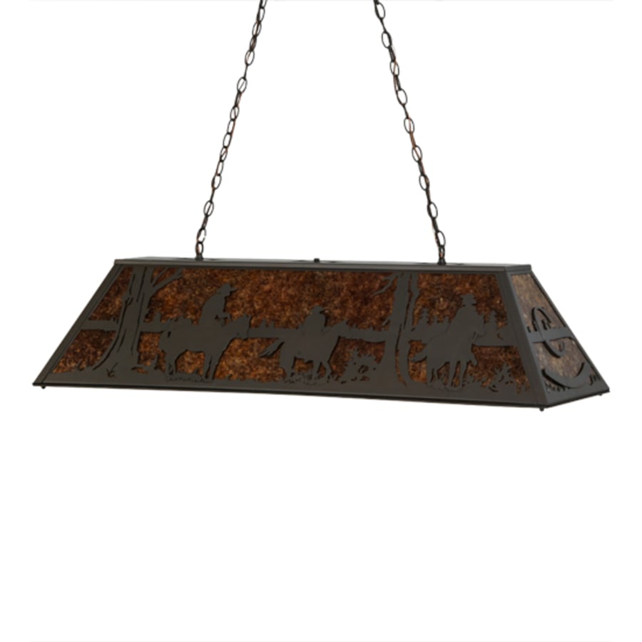 Meyda Tiffany Personalized 9 Light 48" Wide Linear Pendant