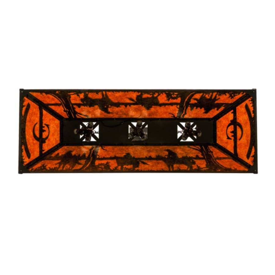Meyda Tiffany Personalized 9 Light 48" Wide Linear Pendant