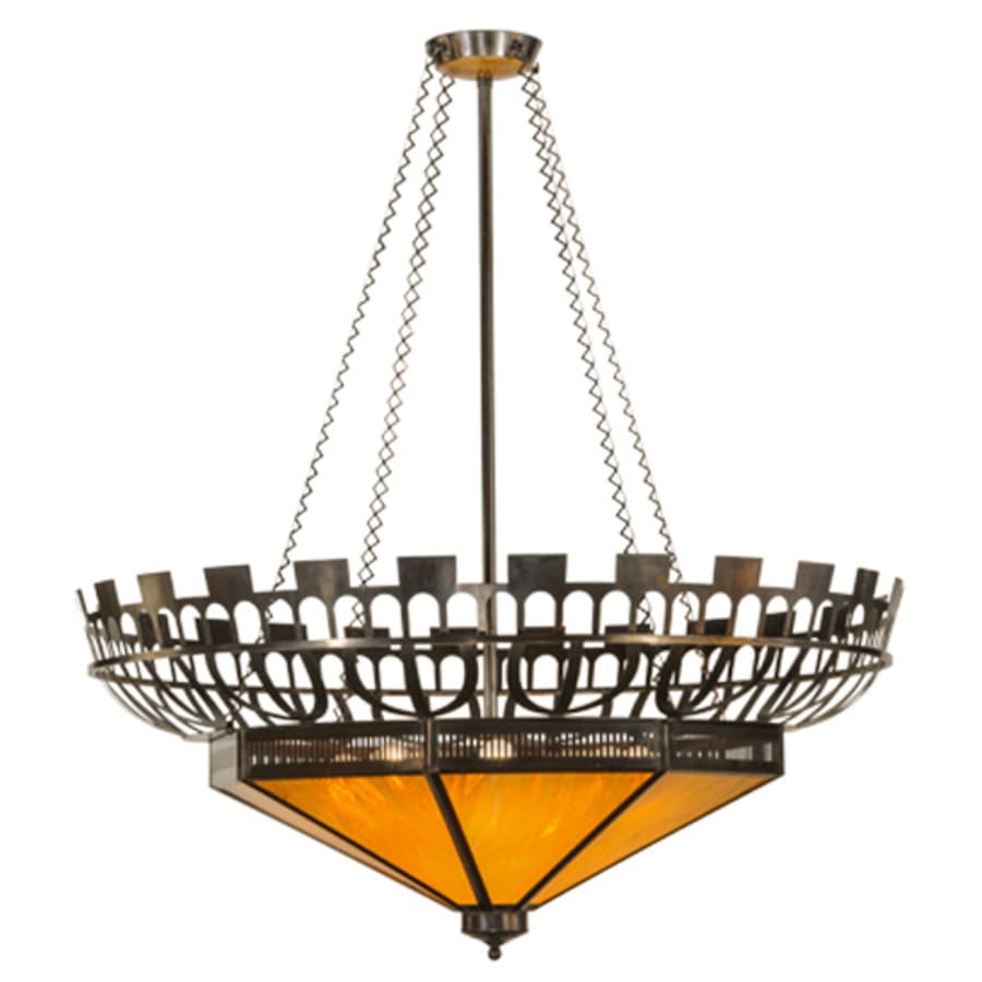 Meyda Tiffany Davis Street 12 Light 55" Wide Pendant