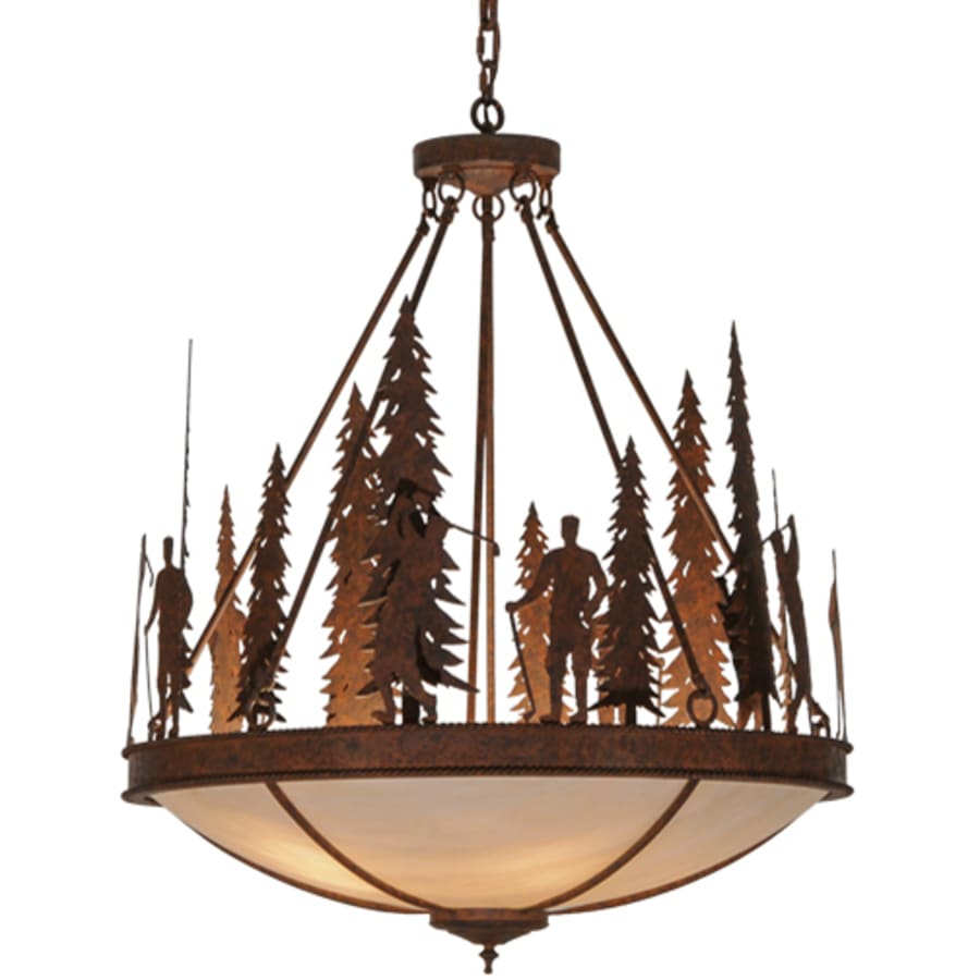 Meyda Tiffany Ironwood 5 Light 30" Wide Pendant