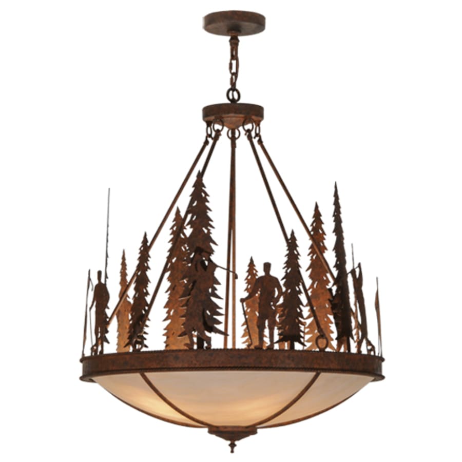Meyda Tiffany Ironwood 5 Light 30" Wide Pendant