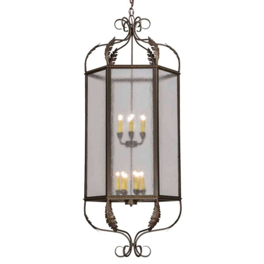 Meyda Tiffany Calida 12 Light 24" Wide Taper Candle Pendant