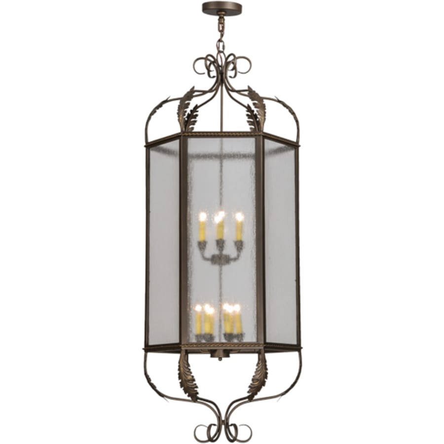 Meyda Tiffany Calida 12 Light 24" Wide Taper Candle Pendant
