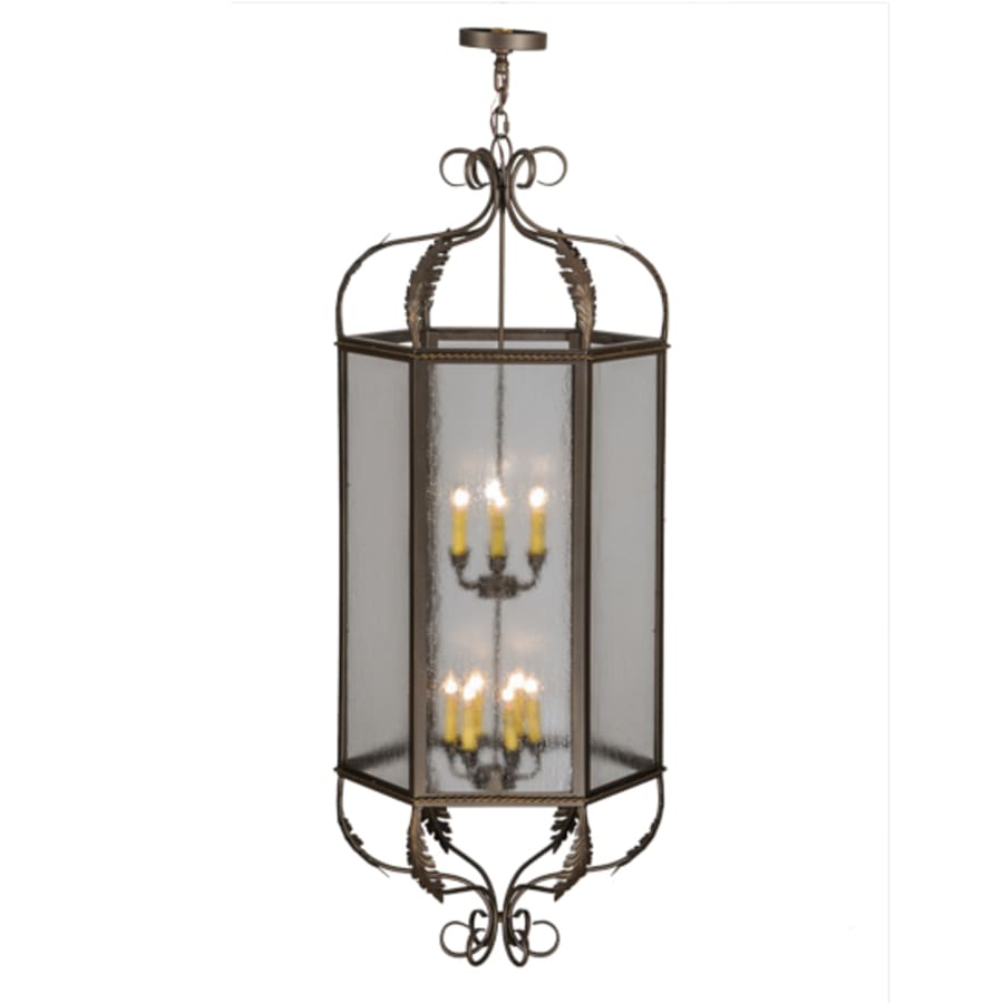 Meyda Tiffany Calida 12 Light 24" Wide Taper Candle Pendant