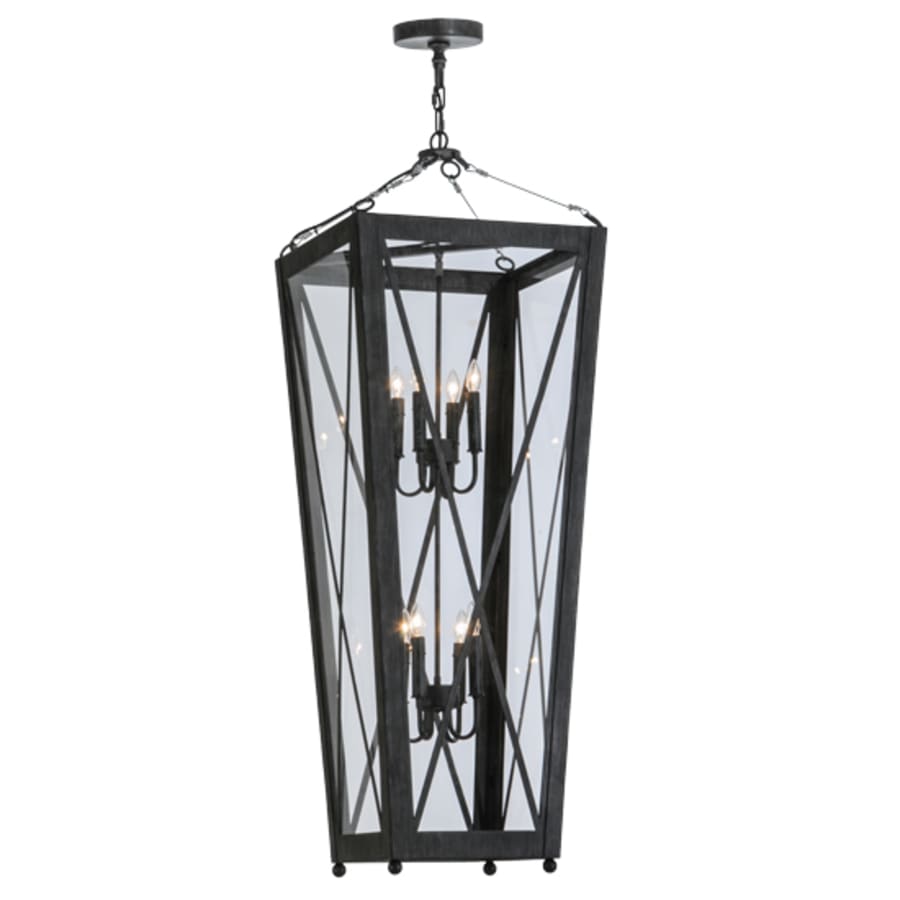 Meyda Tiffany Eures 8 Light 26" Wide Taper Candle Pendant