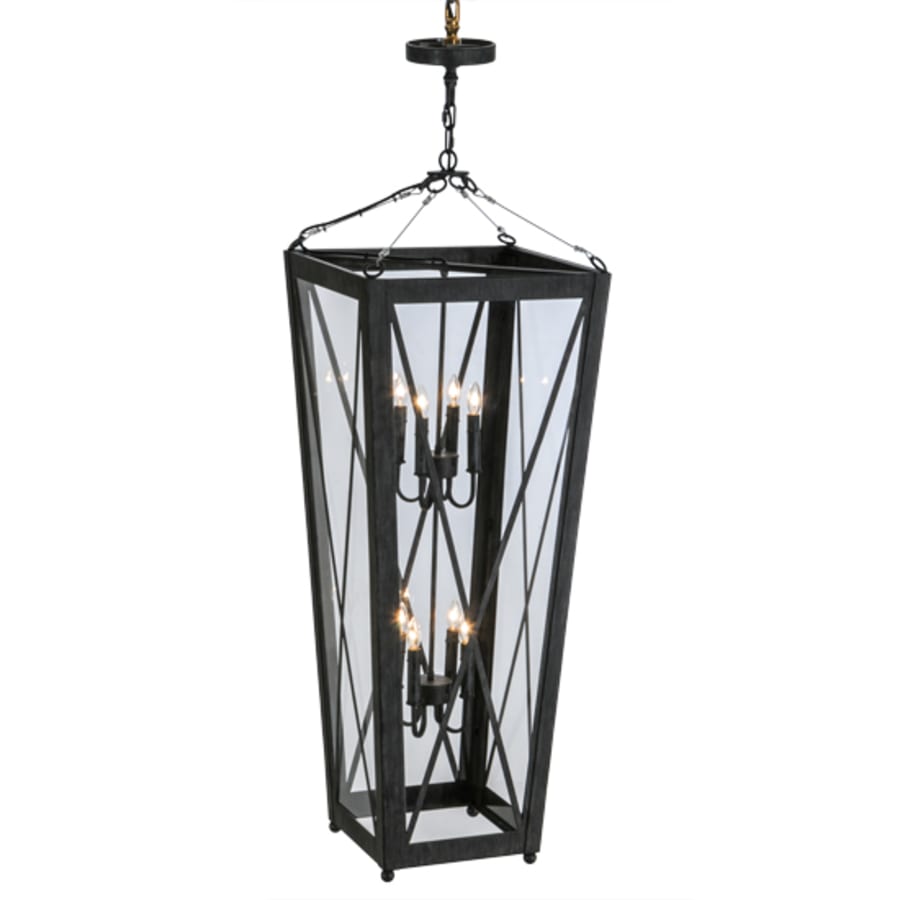 Meyda Tiffany Eures 8 Light 26" Wide Taper Candle Pendant