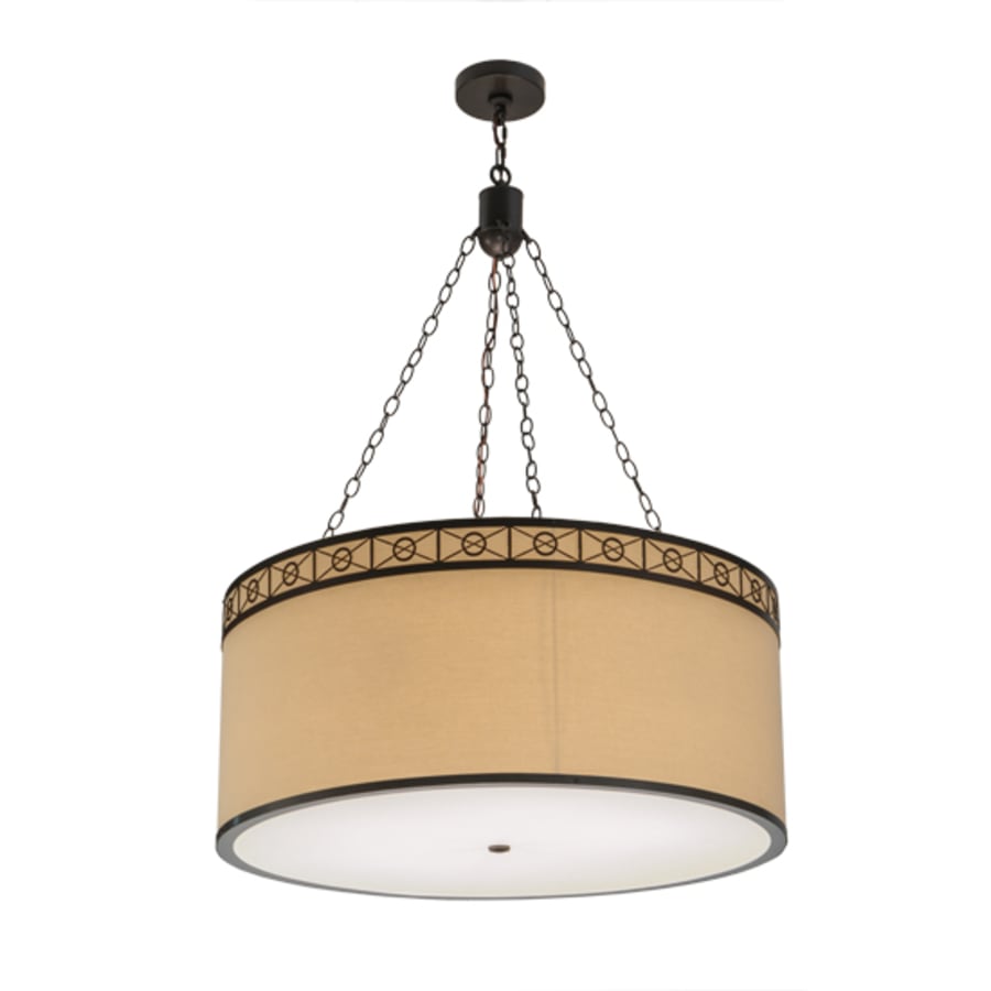 Meyda Tiffany Cilindro 6 Light 37" Wide Suspension Pendant
