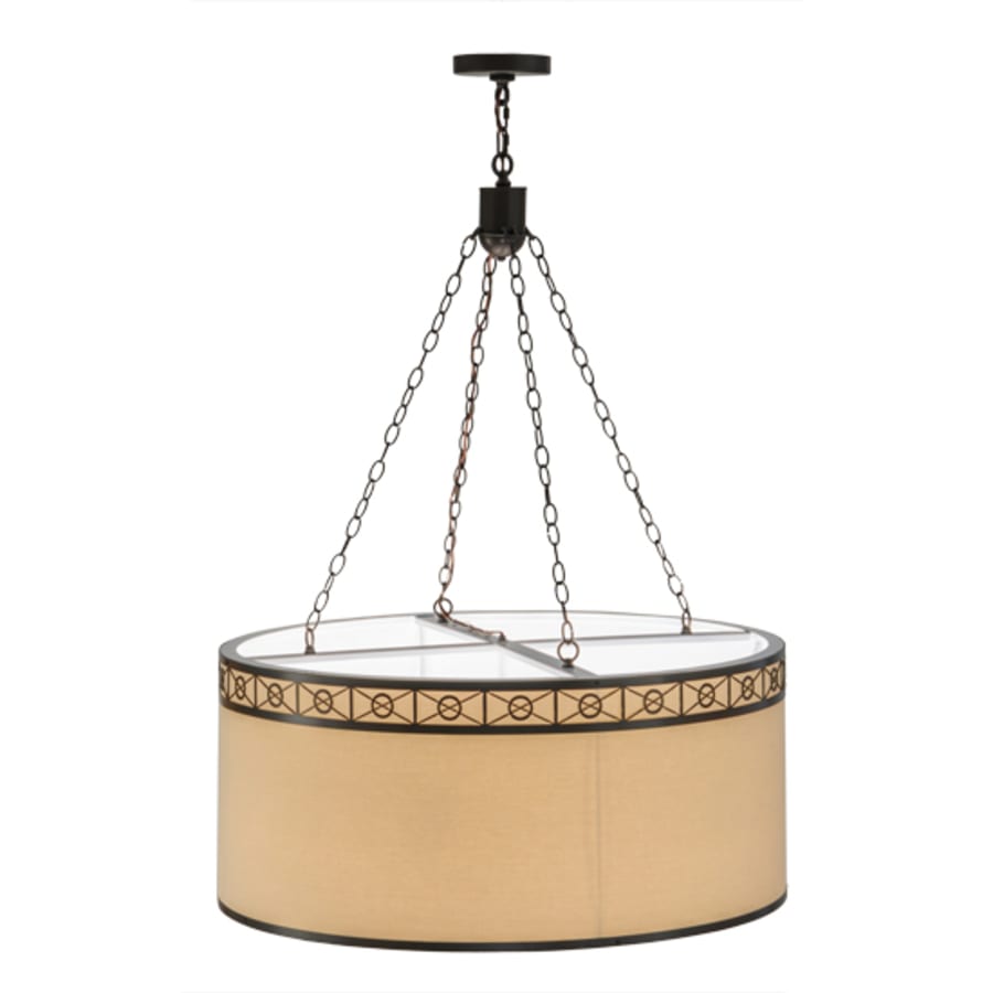 Meyda Tiffany Cilindro 6 Light 37" Wide Suspension Pendant