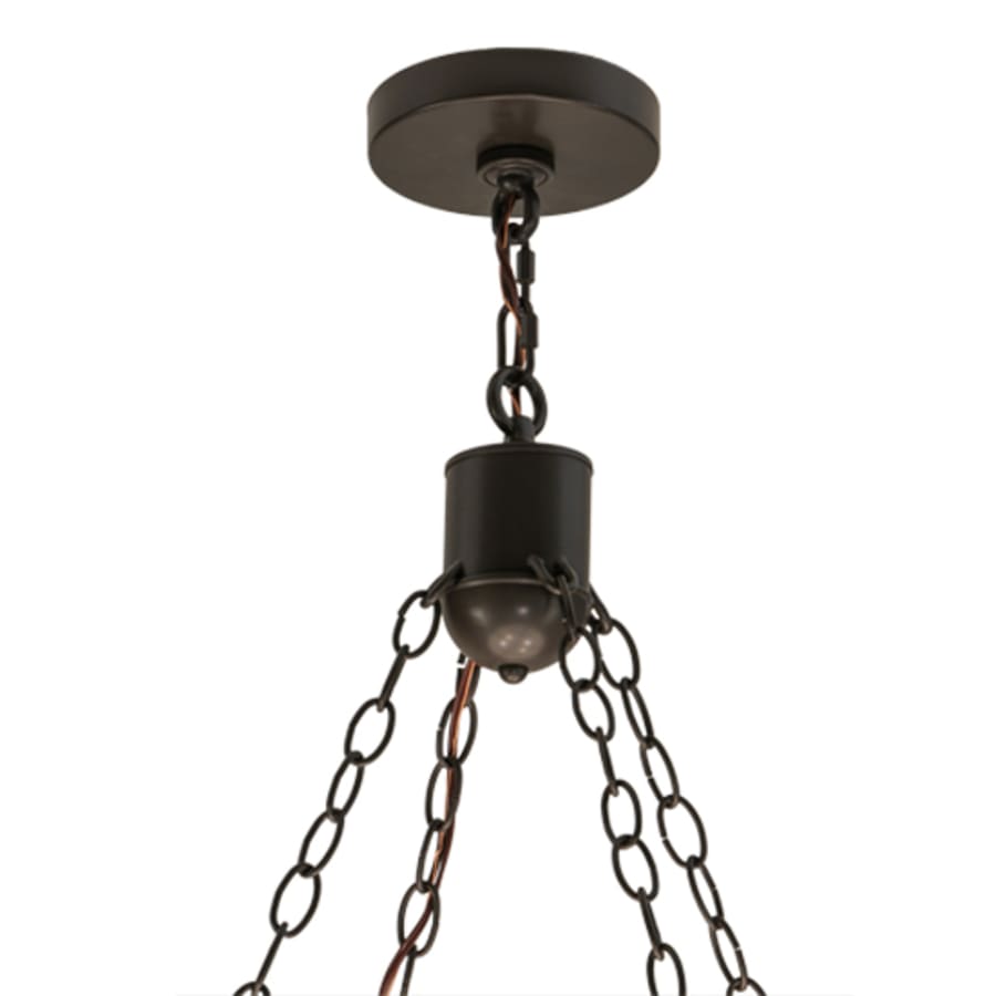 Meyda Tiffany Cilindro 6 Light 37" Wide Suspension Pendant