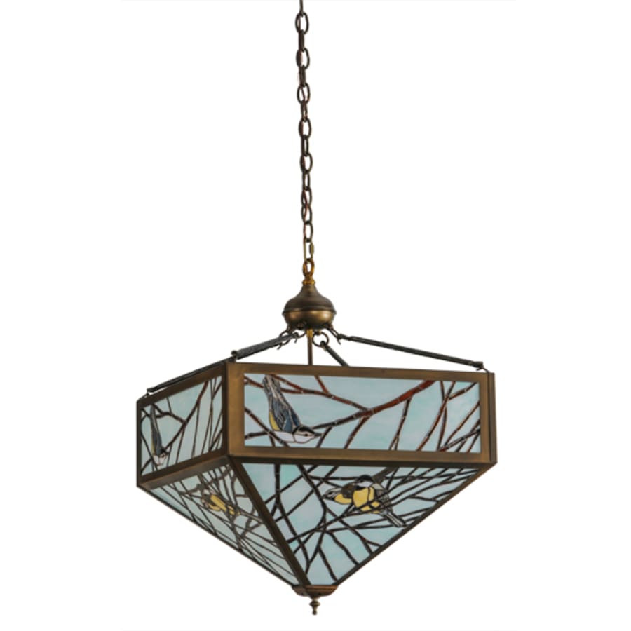 Meyda Tiffany Backyard Friends 4 Light 30" Wide Pendant