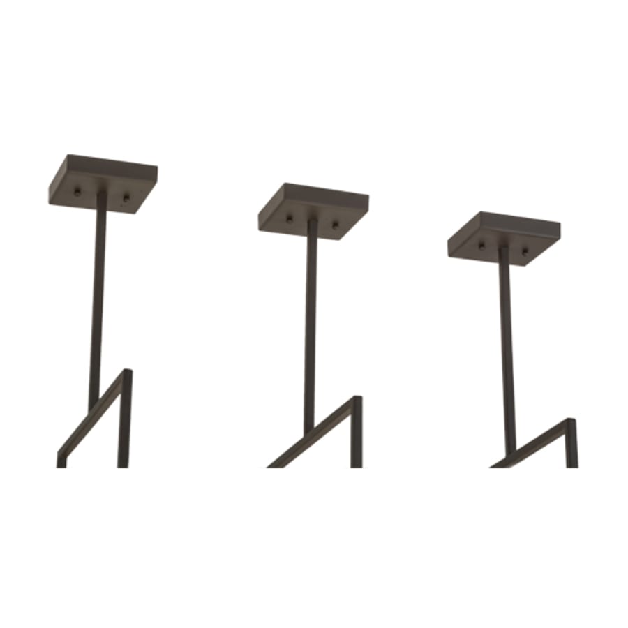 Meyda Tiffany Langedon 3 Light 36" Wide Linear Pendant