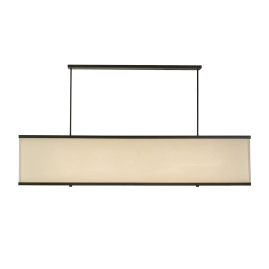 Meyda Tiffany Quadrato 5 Light 75" Wide Linear Pendant