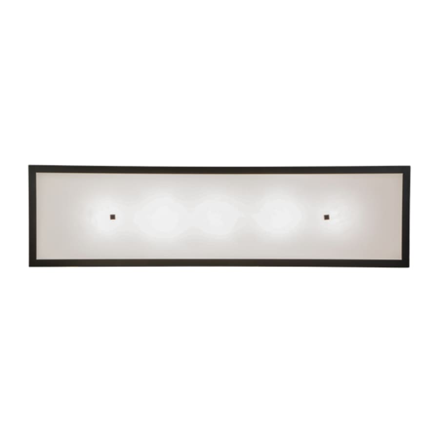 Meyda Tiffany Quadrato 5 Light 75" Wide Linear Pendant