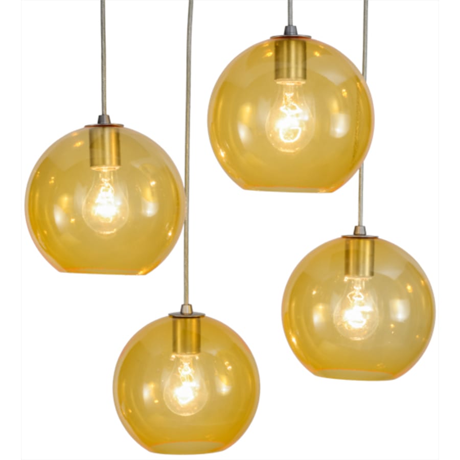Meyda Tiffany Bola 4 Light 28" Wide Multi Light Pendant