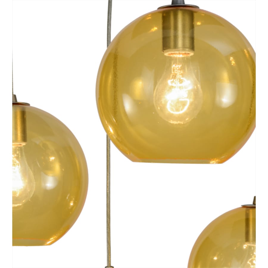 Meyda Tiffany Bola 4 Light 28" Wide Multi Light Pendant