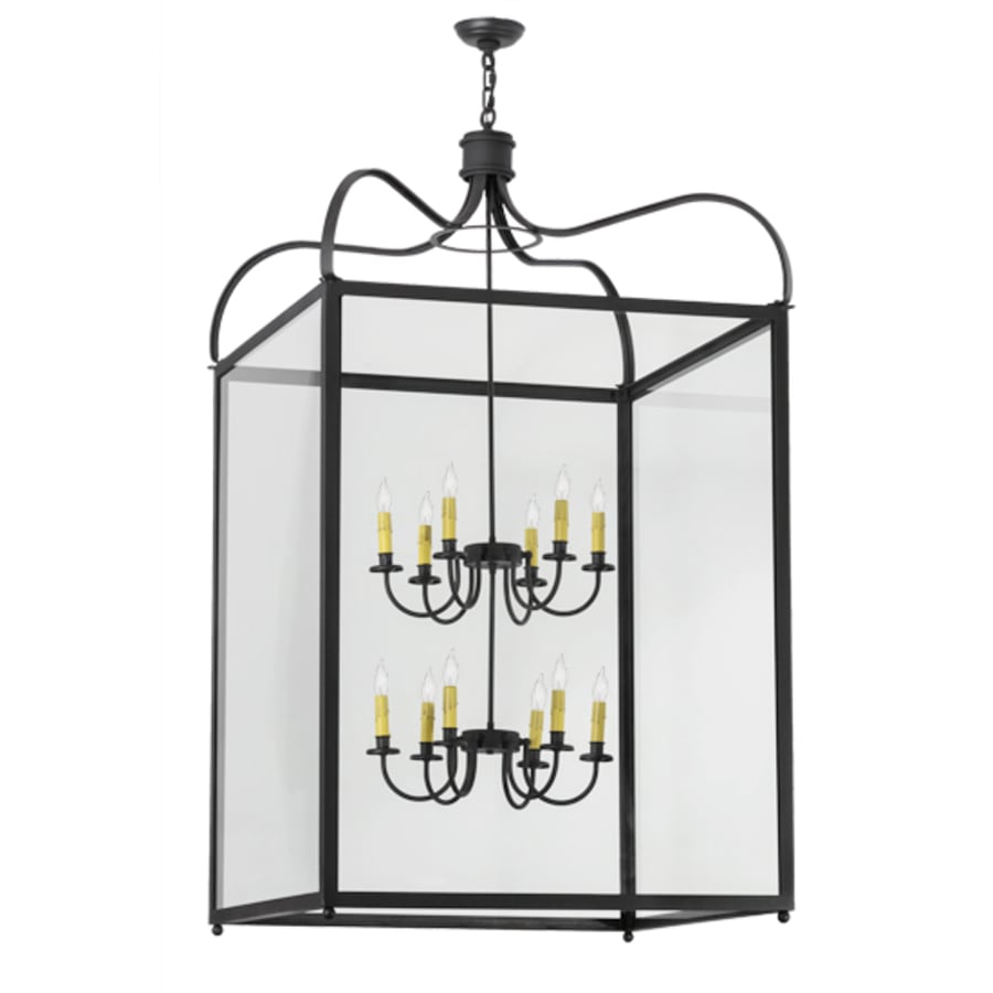 Meyda Tiffany Rennes 12 Light 45" Wide Taper Candle Pendant