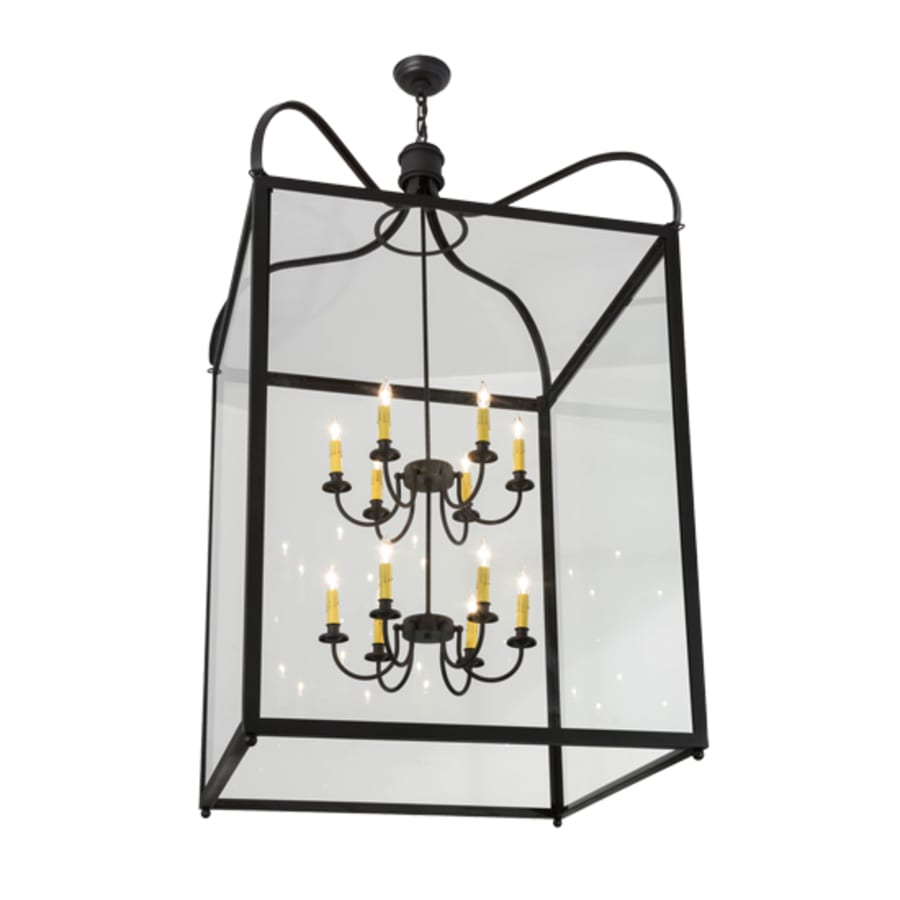 Meyda Tiffany Rennes 12 Light 45" Wide Taper Candle Pendant