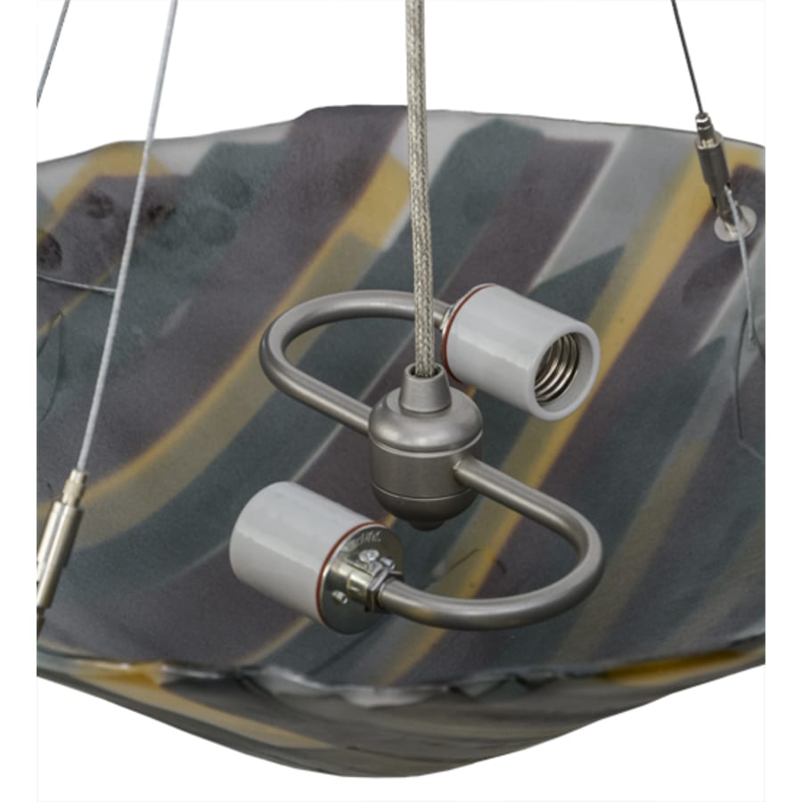 Meyda Tiffany Metro 2 Light 18" Wide Pendant