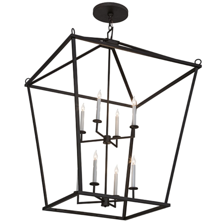 Meyda Tiffany Kitzi 8 Light 51" Wide Taper Candle Pendant