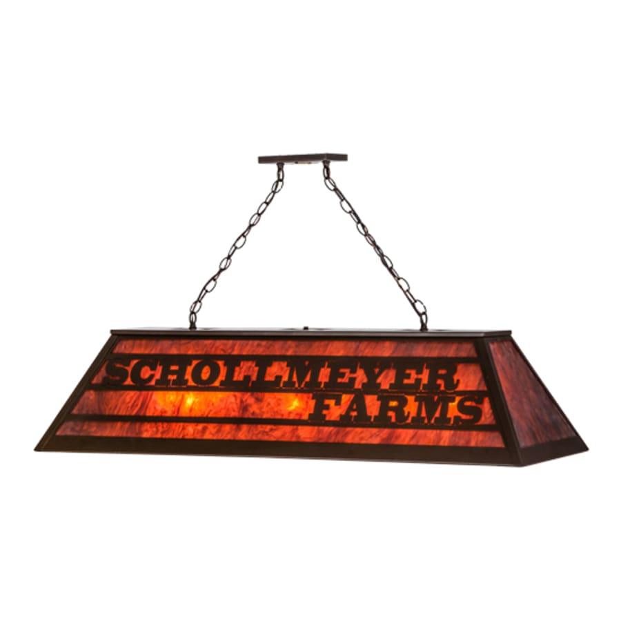 Meyda Tiffany Personalized 9 Light 48" Wide Linear Pendant
