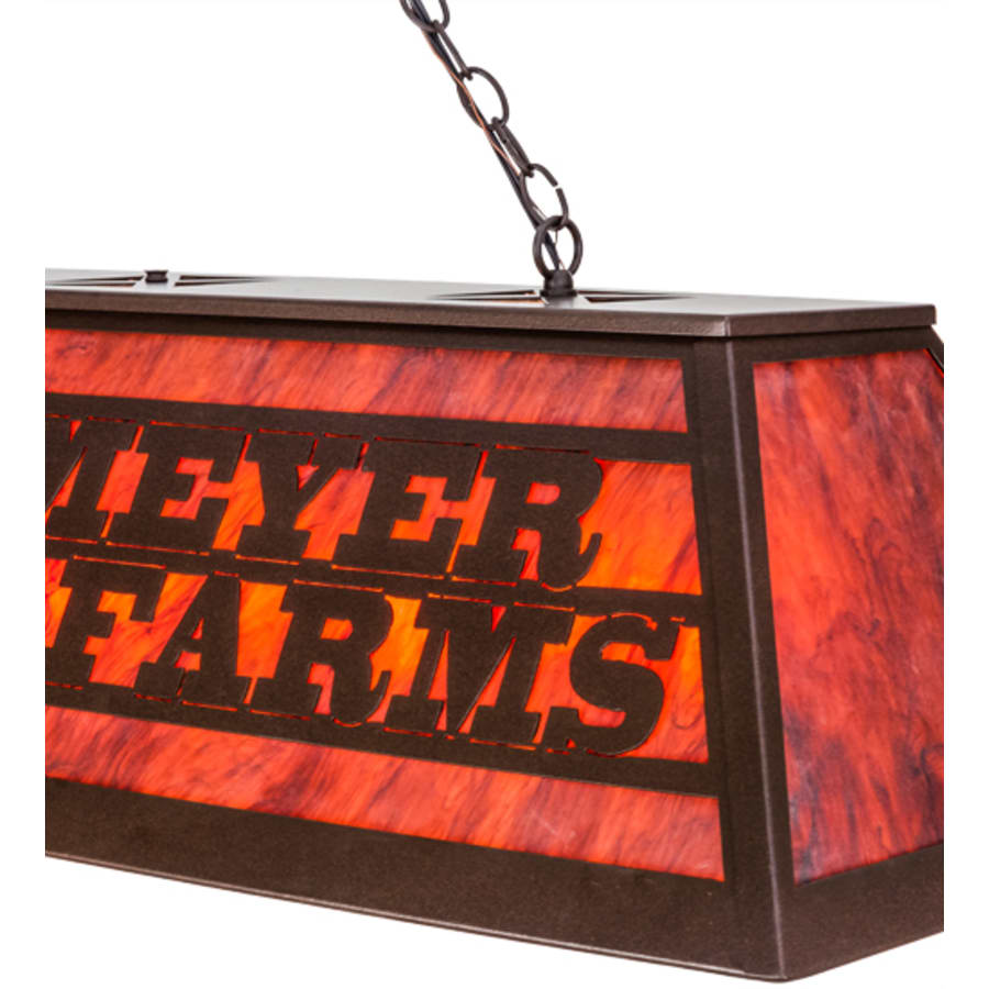 Meyda Tiffany Personalized 9 Light 48" Wide Linear Pendant