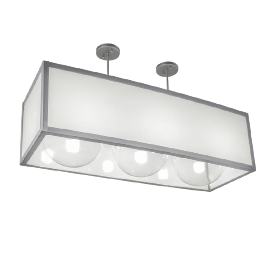 Meyda Tiffany Convex 3 Light 44" Wide Linear Pendant