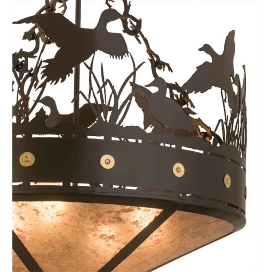 Meyda Tiffany Ducks in Flight 4 Light 24" Wide Pendant